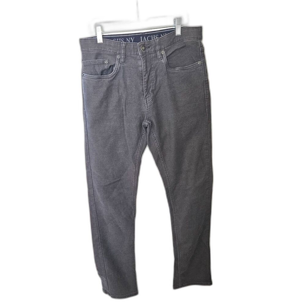 JACHS NY Men's Gray Stretch Soft Touch Jeans 30x32